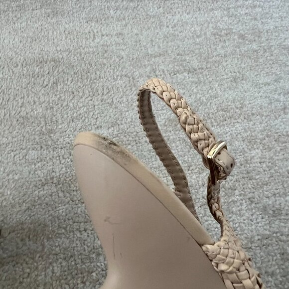 Impo Vasanti Boho Wedge Slingback Sandals Heels Shoes 8.5 - Picture 7 of 11